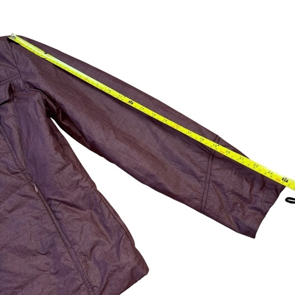 PrAna Chantal Burgundy Purple Light Puffer Jacket Women’s M Outdoor Camping - Picture 10 of 16